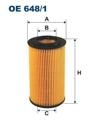 Filtron Oliefilter OE 648/1