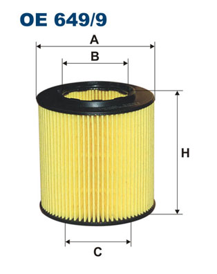 Filtron Oliefilter OE 649/9