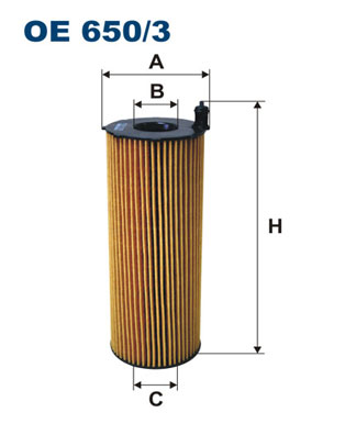 Filtron Oliefilter OE 650/3