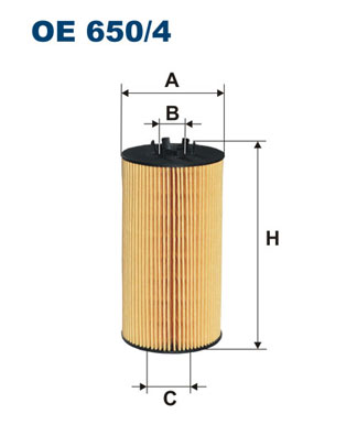 Filtron Oliefilter OE 650/4