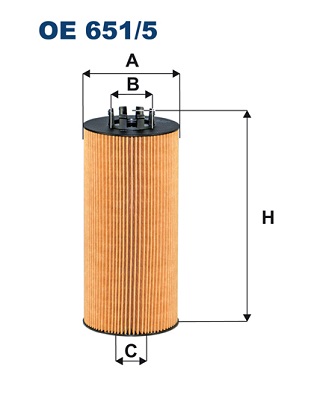 Filtron Oliefilter OE 651/5