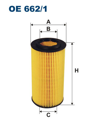 Filtron Oliefilter OE 662/1