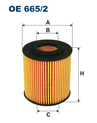 Filtron Oliefilter OE 665/2