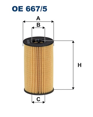 Filtron Oliefilter OE 667/5