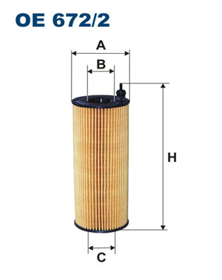 Filtron Oliefilter OE 672/2