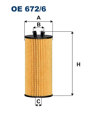 Filtron Oliefilter OE 672/6