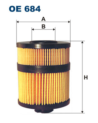 Filtron Oliefilter OE 684