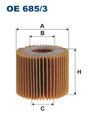 Filtron Oliefilter OE 685/3