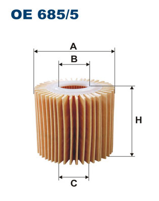 Filtron Oliefilter OE 685/5