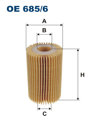 Filtron Oliefilter OE 685/6