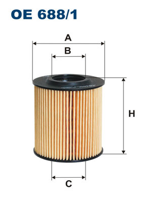 Filtron Oliefilter OE 688/1