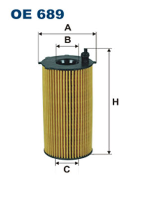 Filtron Oliefilter OE 689