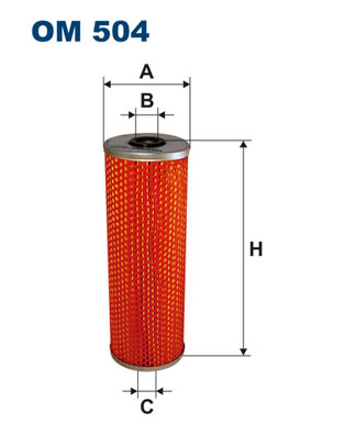 Filtron Oliefilter OM 504