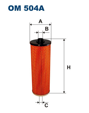 Filtron Oliefilter OM 504A