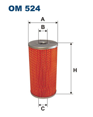 Filtron Oliefilter OM 524