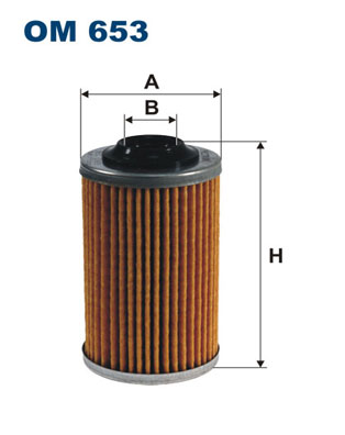 Filtron Oliefilter OM 653