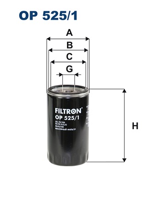 Filtron Oliefilter OP 525/1