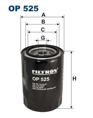 Filtron Oliefilter OP 525