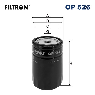 Filtron Oliefilter OP 526
