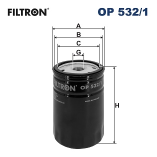 Filtron Oliefilter OP 532/1