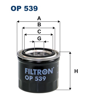 Filtron Oliefilter OP 539