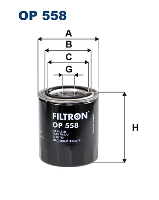 Filtron Oliefilter OP 558