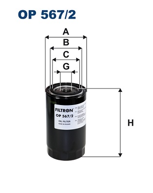 Filtron Oliefilter OP 567/2