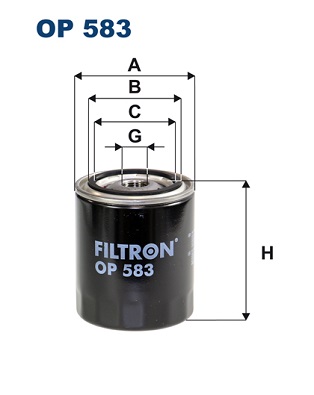 Filtron Oliefilter OP 583