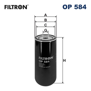 Filtron Oliefilter OP 584