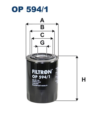 Filtron Oliefilter OP 594/1