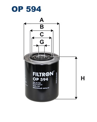 Filtron Oliefilter OP 594