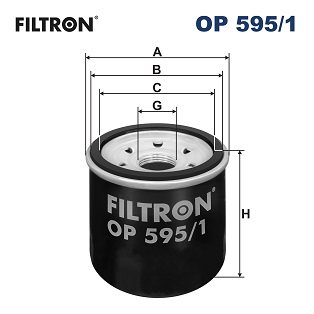 Filtron Oliefilter OP 595/1