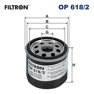 Filtron Oliefilter OP 618/2