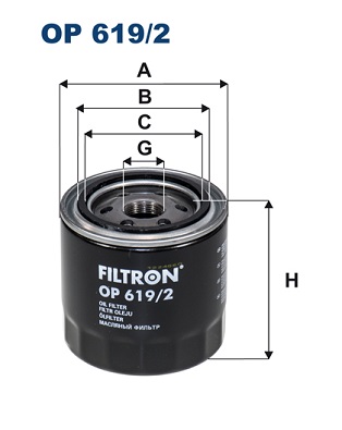 Filtron Oliefilter OP 619/2