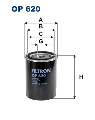 Filtron Oliefilter OP 620