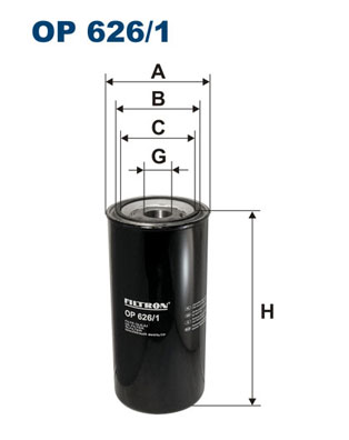 Filtron Oliefilter OP 626/1