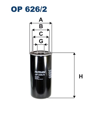 Filtron Oliefilter OP 626/2