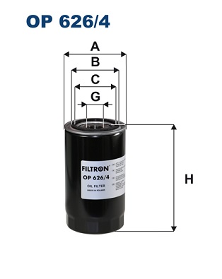 Filtron Oliefilter OP 626/4