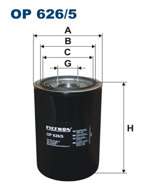 Filtron Oliefilter OP 626/5