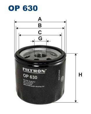 Filtron Oliefilter OP 630