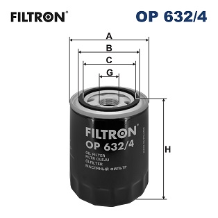 Filtron Oliefilter OP 632/4