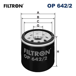Filtron Oliefilter OP 642/2