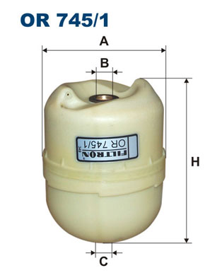 Filtron Oliefilter OR 745/1