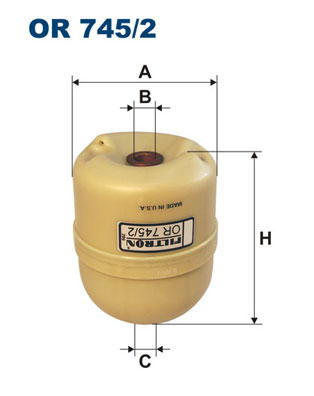 Filtron Oliefilter OR 745/2