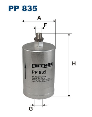 Filtron Brandstoffilter PP 835