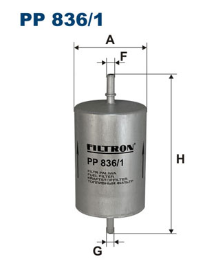 Filtron Brandstoffilter PP 836/1
