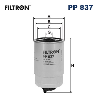 Filtron Brandstoffilter PP 837