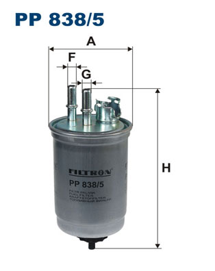 Filtron Brandstoffilter PP 838/5