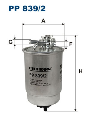 Filtron Brandstoffilter PP 839/2