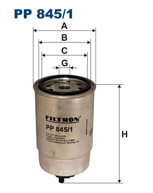 Filtron Brandstoffilter PP 845/1